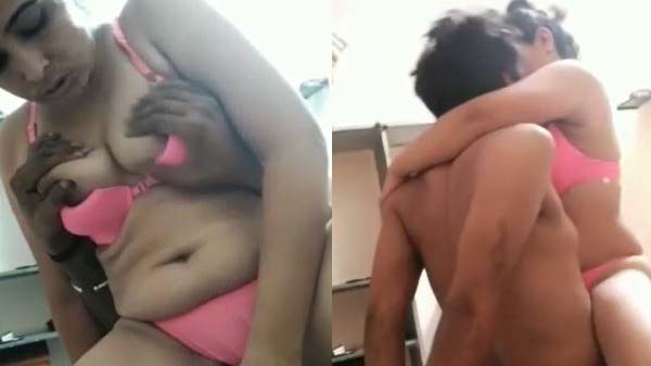 Chut chaat kar young bhabhi ko pela devar ne