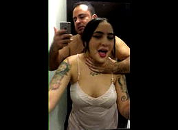 Fucks me in the Bathroom before we get Caught