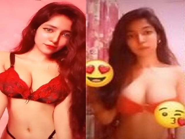 Desi girl bra strip viral nude boobs show