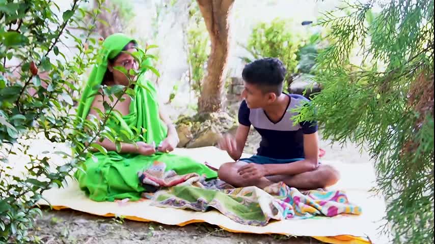 TWO DESI BOYZ DOING FUN WITH HIS GRAND MOM, HARDCORE SEX