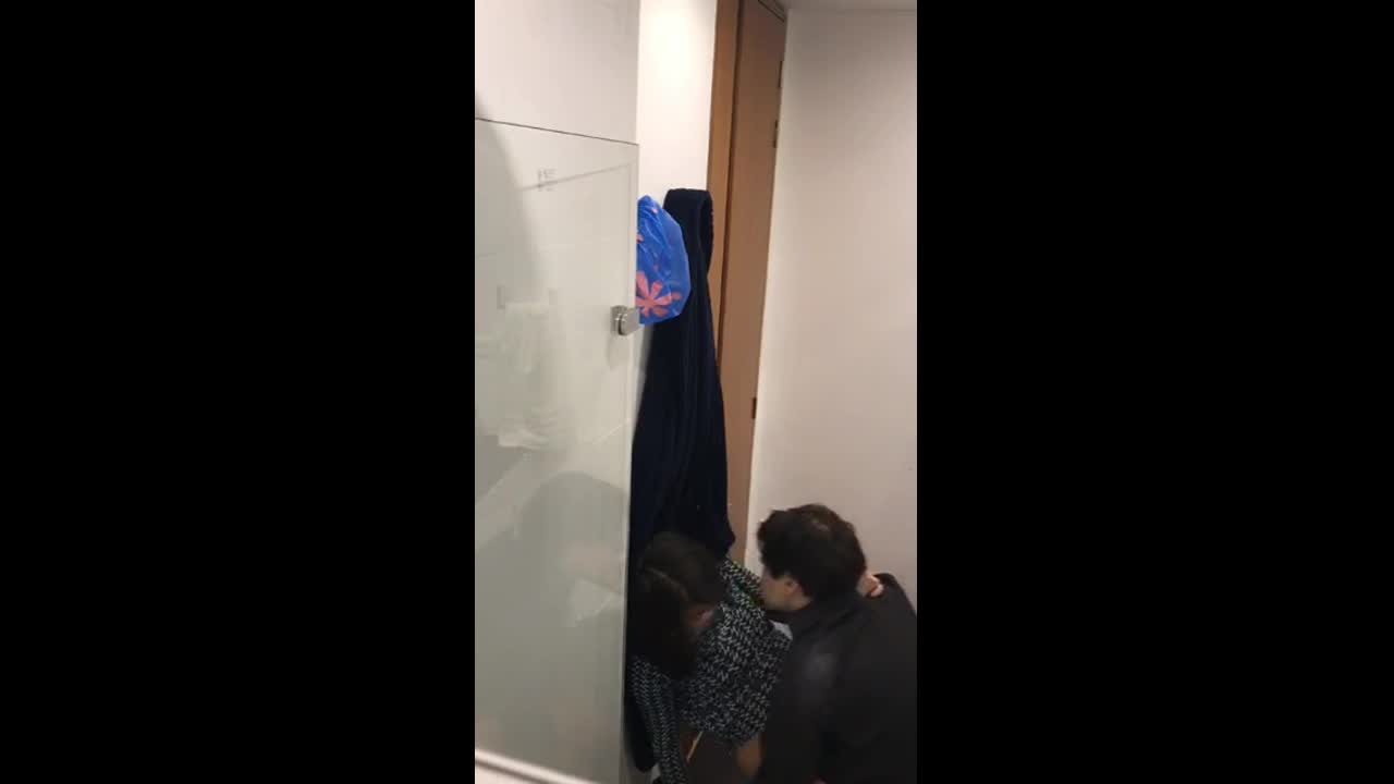 Horny Lovers Fucking In Washroom Secretly Captured