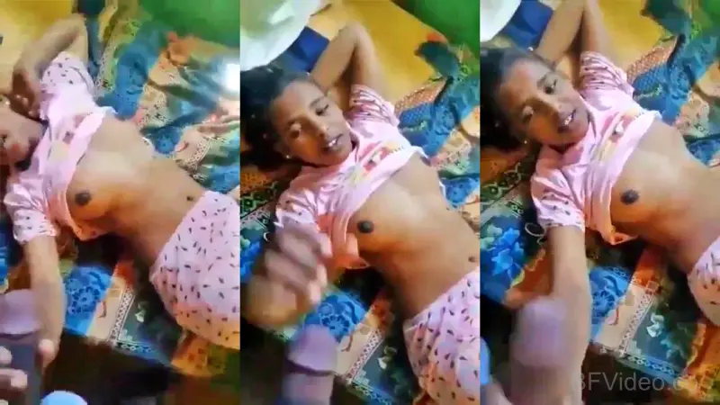 Sister Boob Press While Bro Got A Handjob