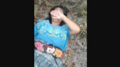 Village Girl Having Fun Outside With Her Boyfriend