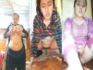 Horny Desi Bhabhi Masturbating With Bottle Part 2