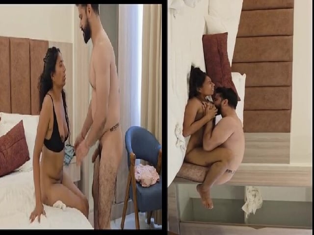 Desi lady in hotel room fucking hard with loud moans