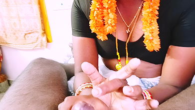 Angry Stepmom Beating Blowjob Stepson Dick. Telugu Dirty Talks.