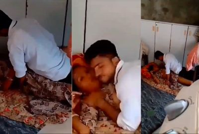 Devar records his dehati Bhabhi’s xxx MMS with a friend