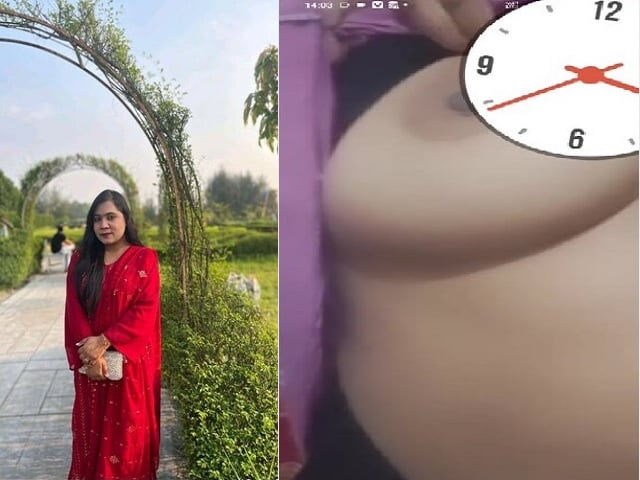 Bengali video call GF showing naked boobs viral MMS