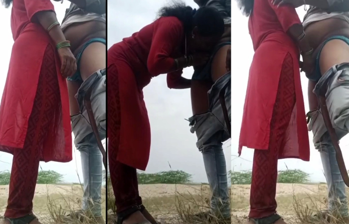 Viral Porn MMS girl sucking and fucking at outdoor