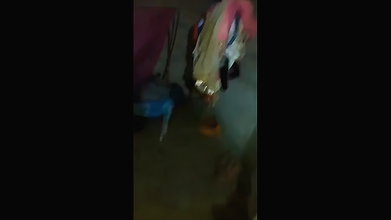 Cousin Brother Sister Outdoor Enjoying At Night