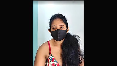 Sexy girl fingering and talking in vc