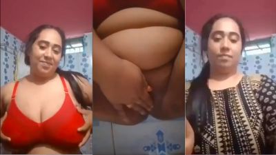 Nude desi milf strips and squeezes her breast milk